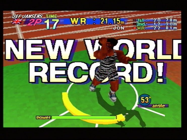 Jeu Athlete Kings Complet PAL Pour Sega Saturn - État Correct, Fonctionnel